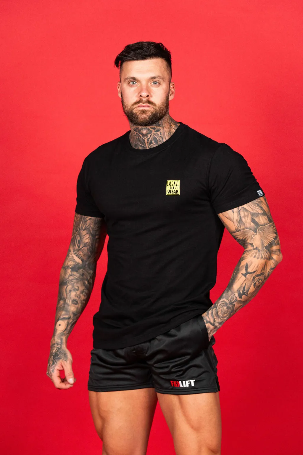 Stone | Men's Gym T-Shirt | Black