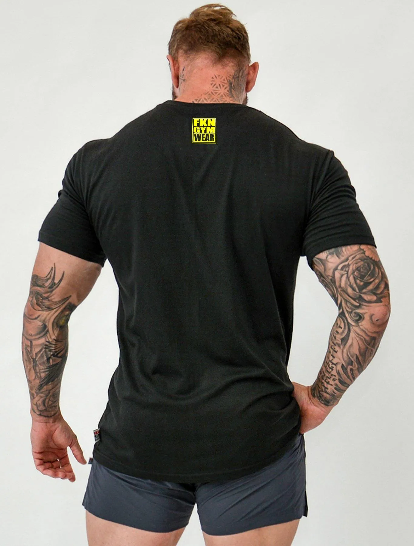 Stone | Men's Gym T-Shirt | Black