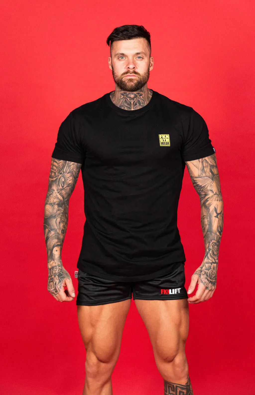 Stone | Men's Gym T-Shirt | Black