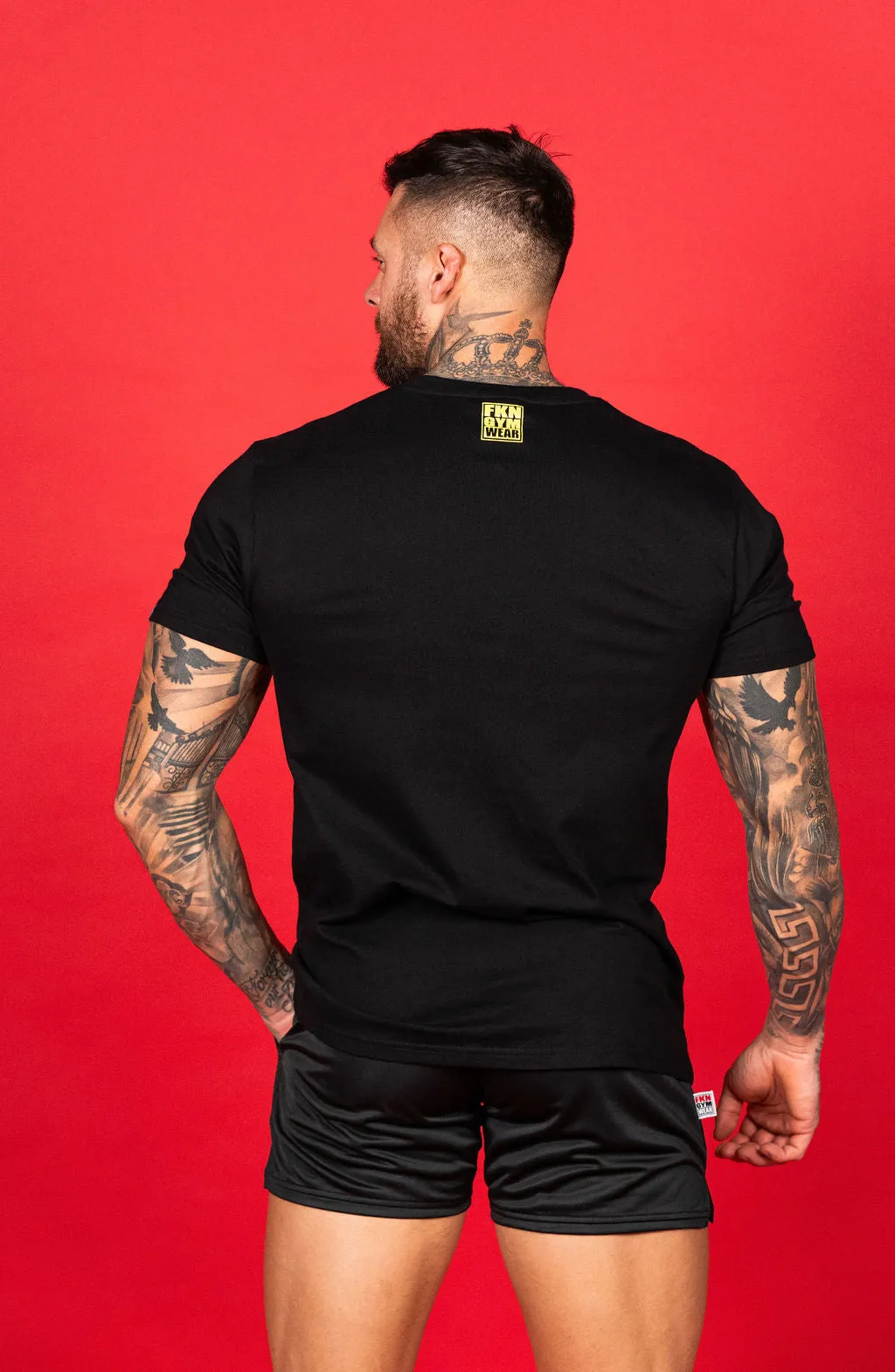 Stone | Men's Gym T-Shirt | Black