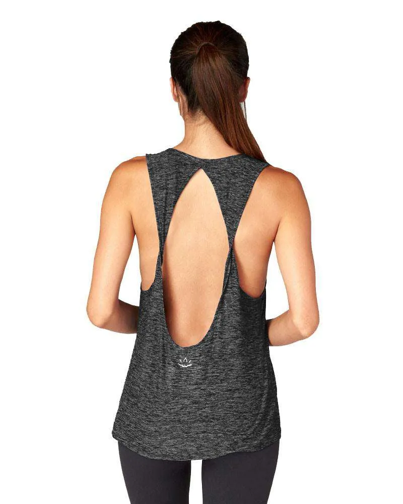 Travel Twisted Racerback Tank