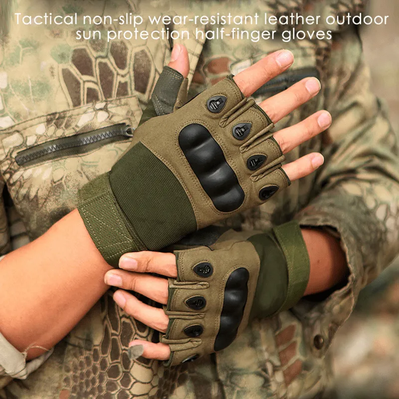 Versatile Mens Tactical Gloves for Outdoor Sports and Riding