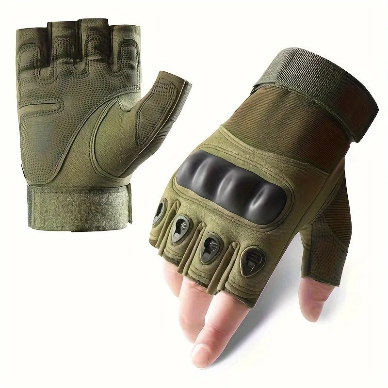 Versatile Mens Tactical Gloves for Outdoor Sports and Riding