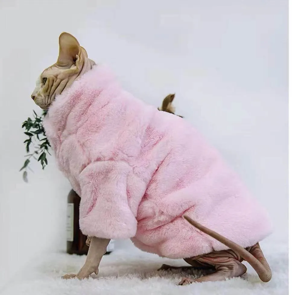 Warm Cat Clothes Pet Outfits