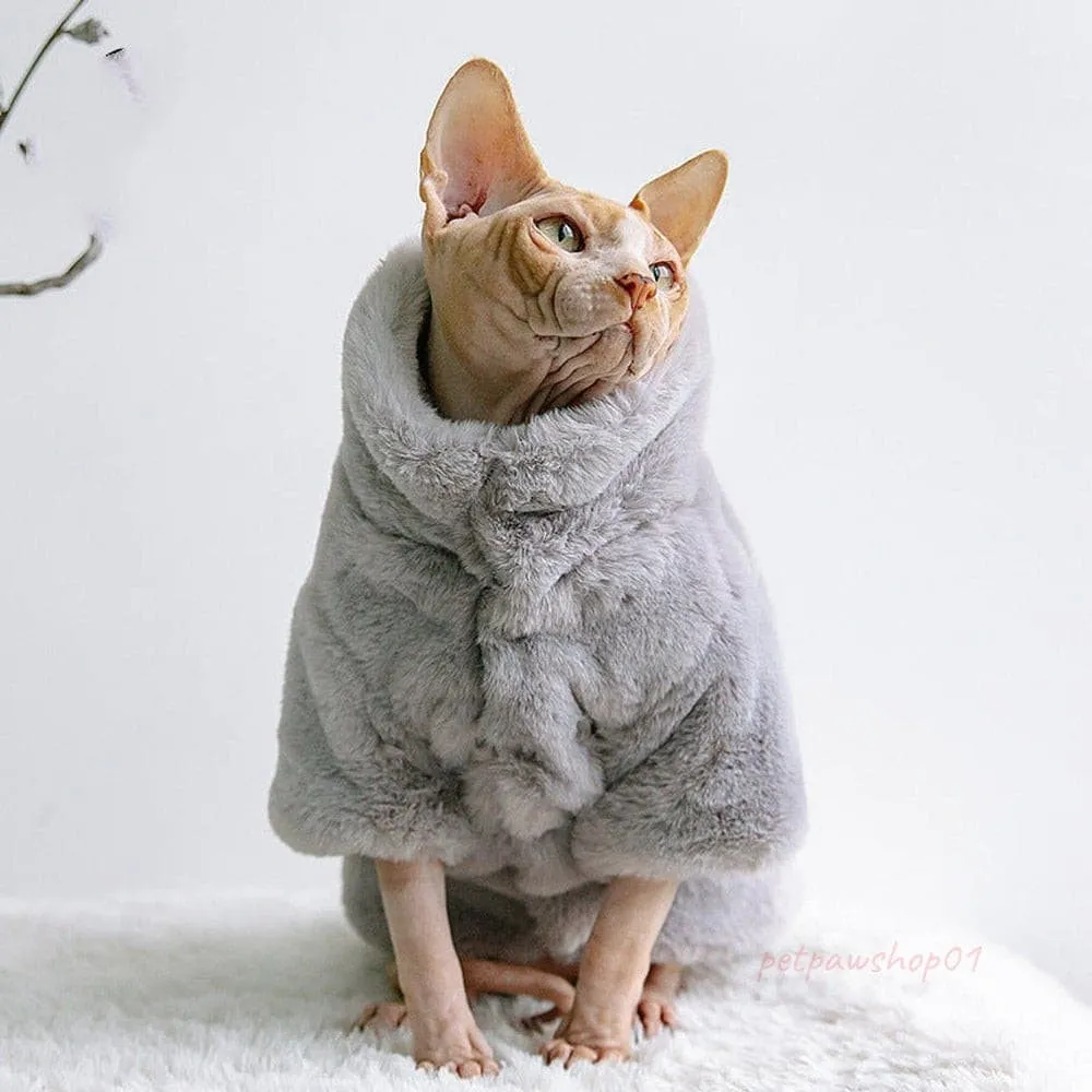 Warm Cat Clothes Pet Outfits