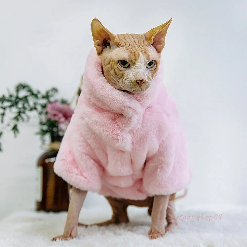 Warm Cat Clothes Pet Outfits