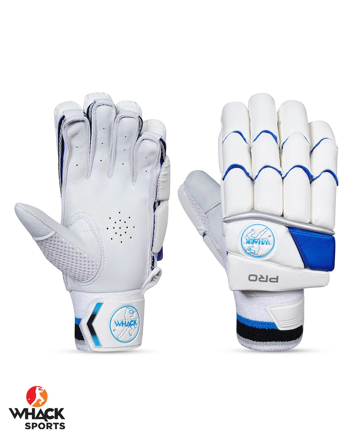 WHACK Pro Grade 1 Cricket Batting Gloves - Large Adult