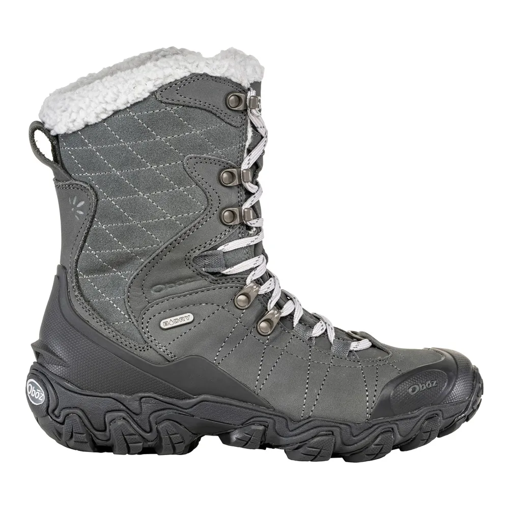 Women's Oboz Bridger 9" Insulated Waterproof Color: Sagebrush